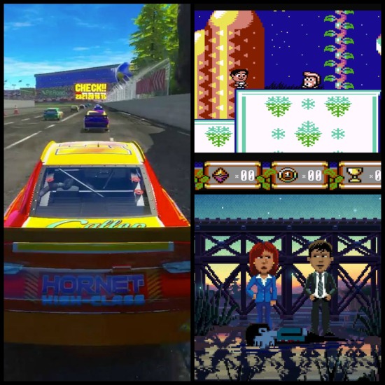 DAYTONA CHAMPIONSHIP USA on PC // New for the C64 – SAM’S JOURNEY // Is THIMBLEWEED PARK any good?