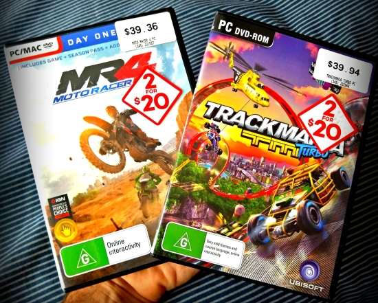 PICK UPS AND PLAY – Moto Racer 4 (PC) // Trackmania Turbo (PC)