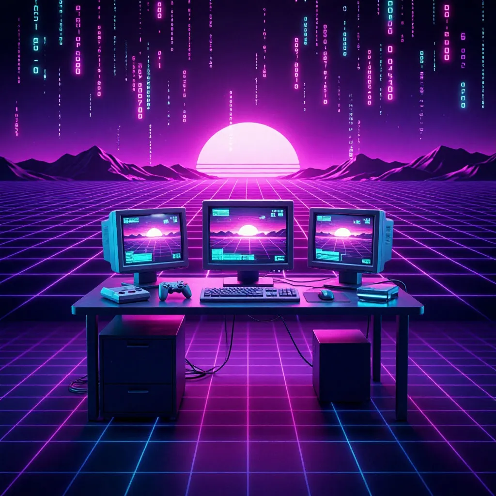 Neon and synthwave: top PC games with the ultimate 80s retro-futuristic aesthetic